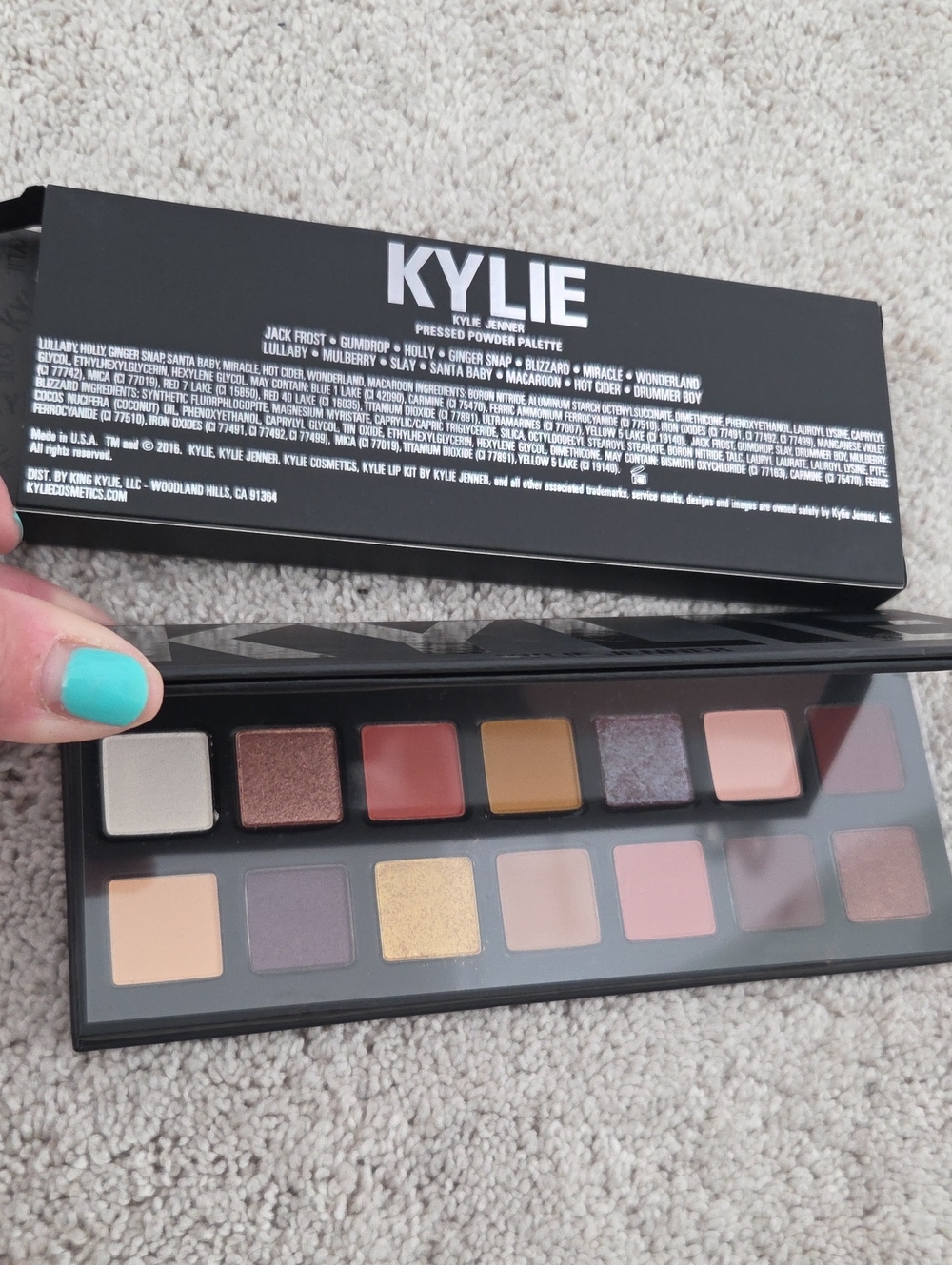 Kylie Neutral & Warm Eyeshadow Palette NIB "The Nice Palette"